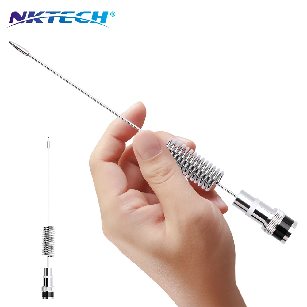 Nktech Dual Band антенна с высоким коэффициентом усиления BNC для ICOM IC V80 V82 KENWOOD TK100 TK200 TK220