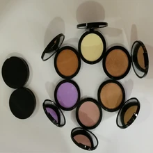 Высокий пигмент без логотипа красоты Косметика для макияжа лица 6 цветной маркер прессованный порошок 144 шт