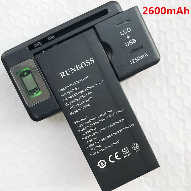 2 шт. аккумулятор 2600 мАч HB4342A1RBC для Huawei Y5II Y5 II Ascend 5 + Y6 Honor 4A SCL TL00 5A LYO L21 зарядное