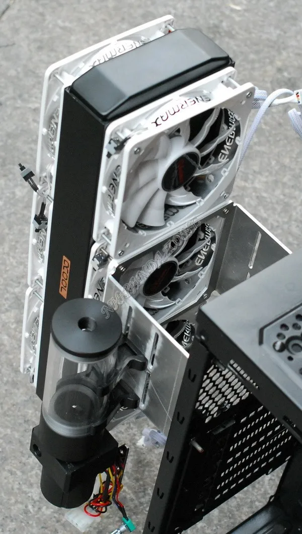 pc water cooling external radiator