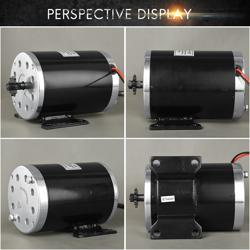 Мотор редуктор для электрического велосипеда мотор с щеткой Ebike MY1020 500W24V/36В/48В