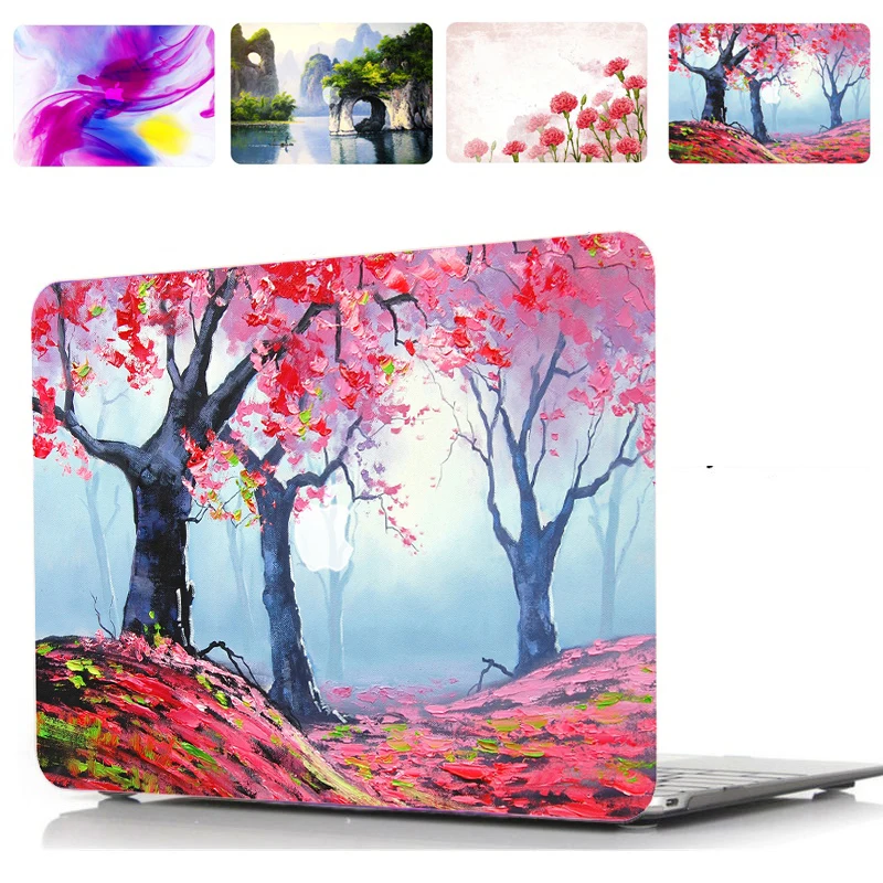 Масло серии Цвета картины для ноутбука Обложка чехол Macbook Air 11 13 Pro Retina 12 15