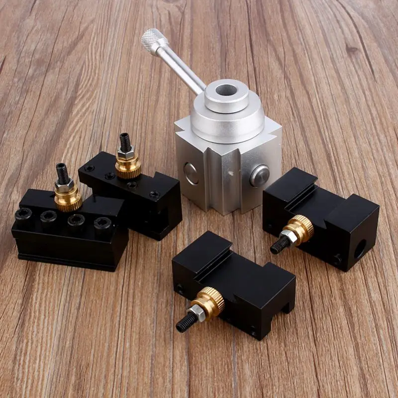 screw tool holder set boring bar rotating key holder Screw tool kit quick change tool post holders