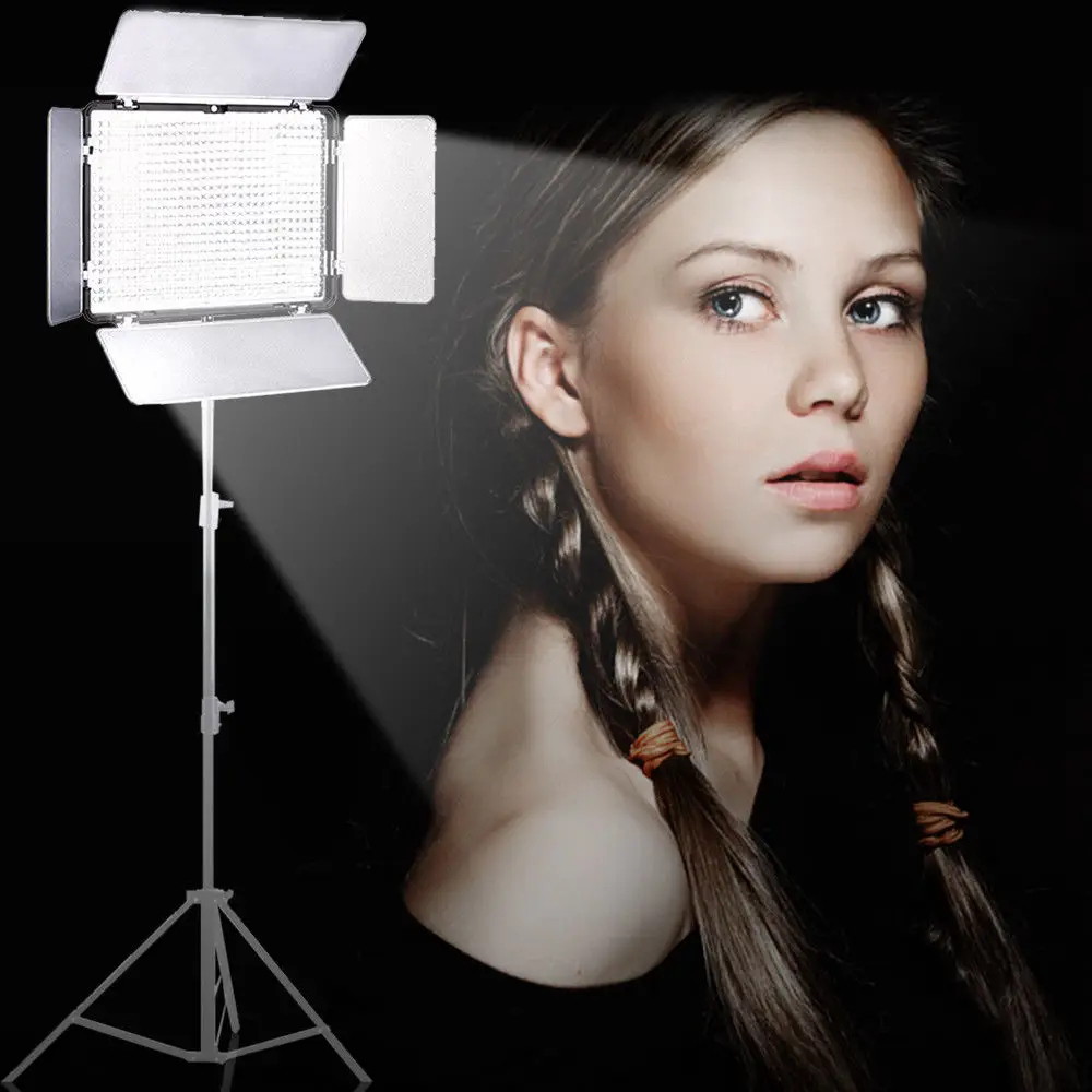 Tanie TL 600S 600 LED 5600K Studio wideo lampa oświetleniowa + akumulator do aparatów canon 650D 750D 760D 77D 800D 6DII 7DII 5DII 5D4 aparat jako YN 600