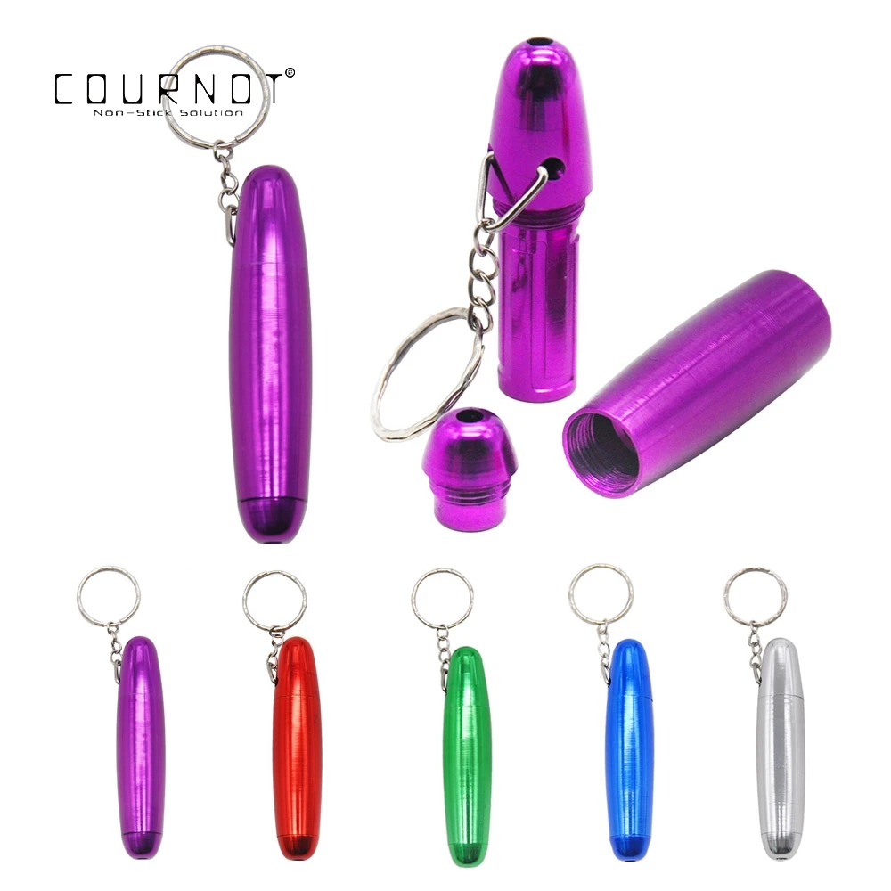 

COURNOT Mini Style Metal Smoking Herb Pipe 82MM Detachable Aluminum Alloy Tobacco Weed Pipes Smoke Pipes Accessories