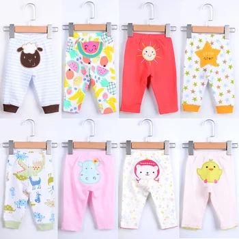

Newborn Baby Pants 5pcs/lot Children Legging Clothing Babe Dinosaur Star Sheep Cartoon Animal Cute Boy Girl Cotton Trousers Kids