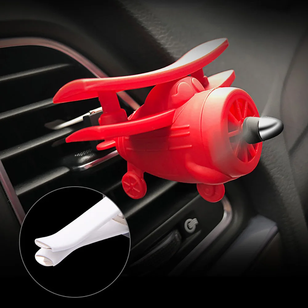Car Ornament ABS Airplane Vents Perfume Smell Clip Air Freshener