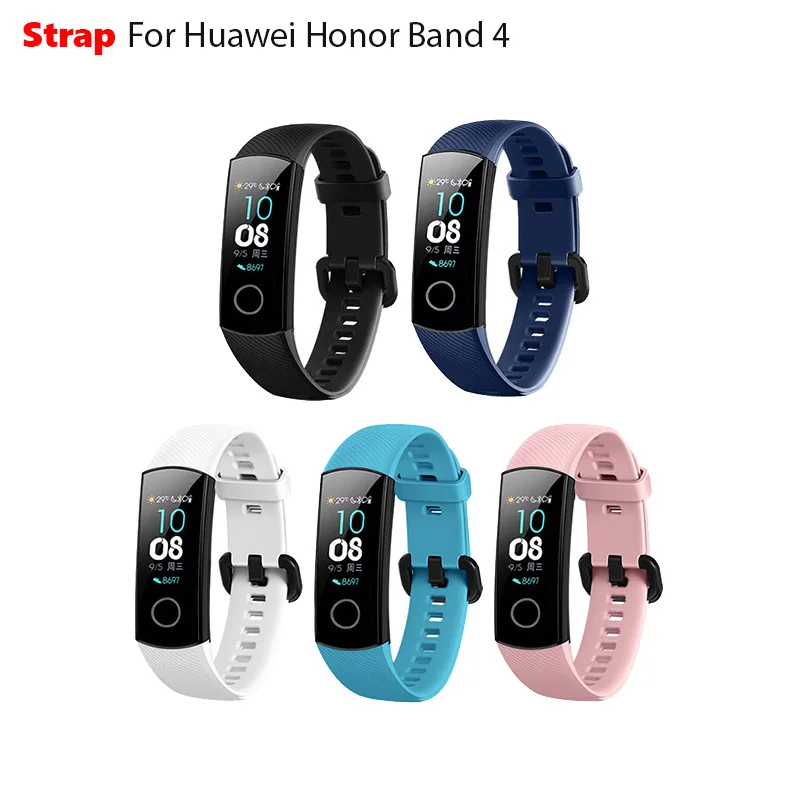 

Strap For Huawei Honor Band 4 / 5 More Color Possibility Or Backup This Item Is Only Strap Without Main Body