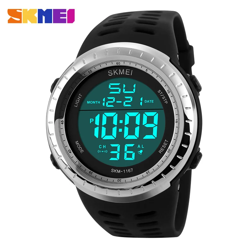  SKMEI Fashion Brand Shock Resistant Watch Outdoor Men Military Watches Men's LED Digital Watch Casu
