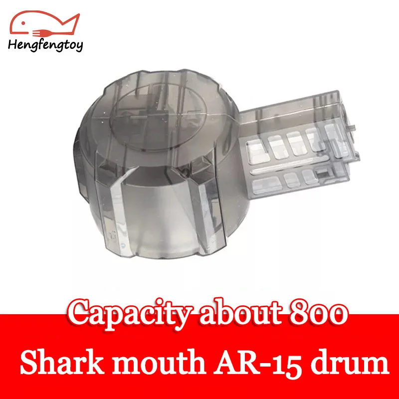 Shark mouth AR 15 special cartridge M4 children's water bomb gun Drums