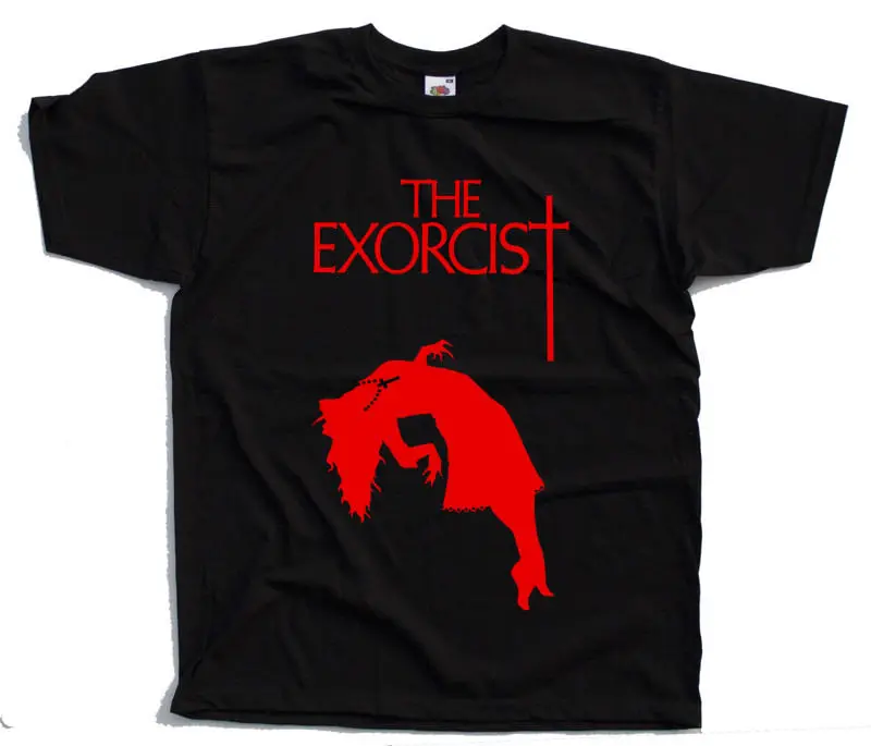 

The Exorcist V1 W Friedkin Poster 1973 T Shirt Black Graphite All Sizes S 4Xl