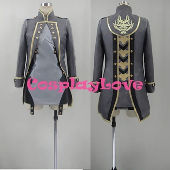 

New Custom Made Japanese Anime God Eater 2: Rage Burst Cosplay Costume With Hat Halloween High Quality