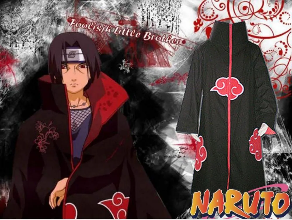 Костюм для косплея из Наруто Акацуки Итачи|cosplay costumes naruto|akatsuki itachicostume naruto |