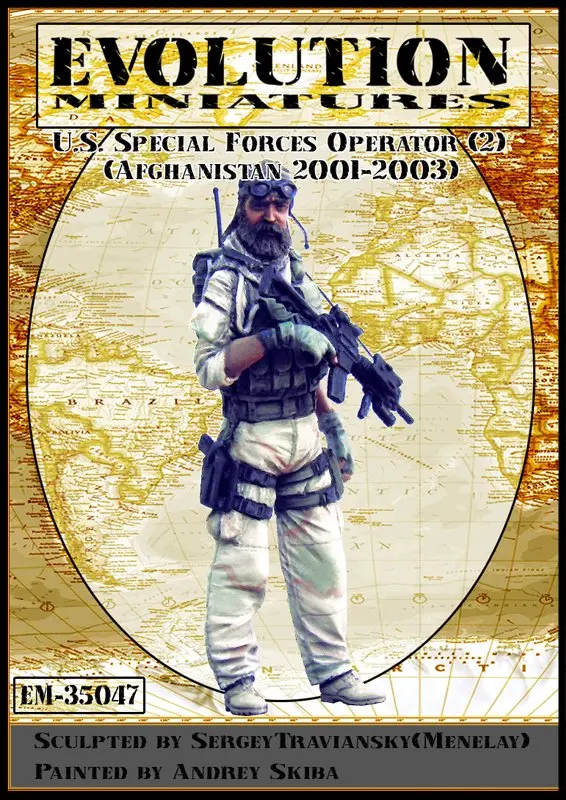 

Pre order goods-EM 35047 1/35 Modern American Special Forces 2, 2001-2003