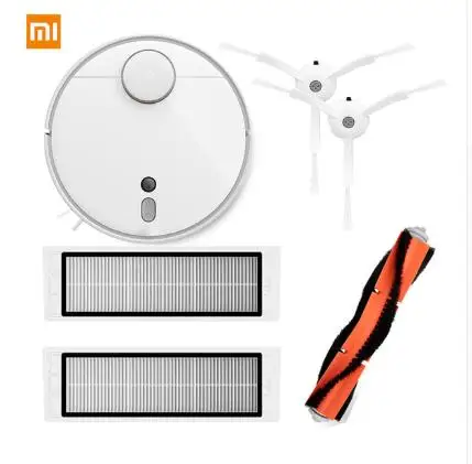 3 года гарантии! XIAOMI Роботизированный пылесос, MI2 пылесос XIAOMI Roborock влажная уборка приложение управления(Бесплатный налог в Израиль - Цвет: 1s add parts