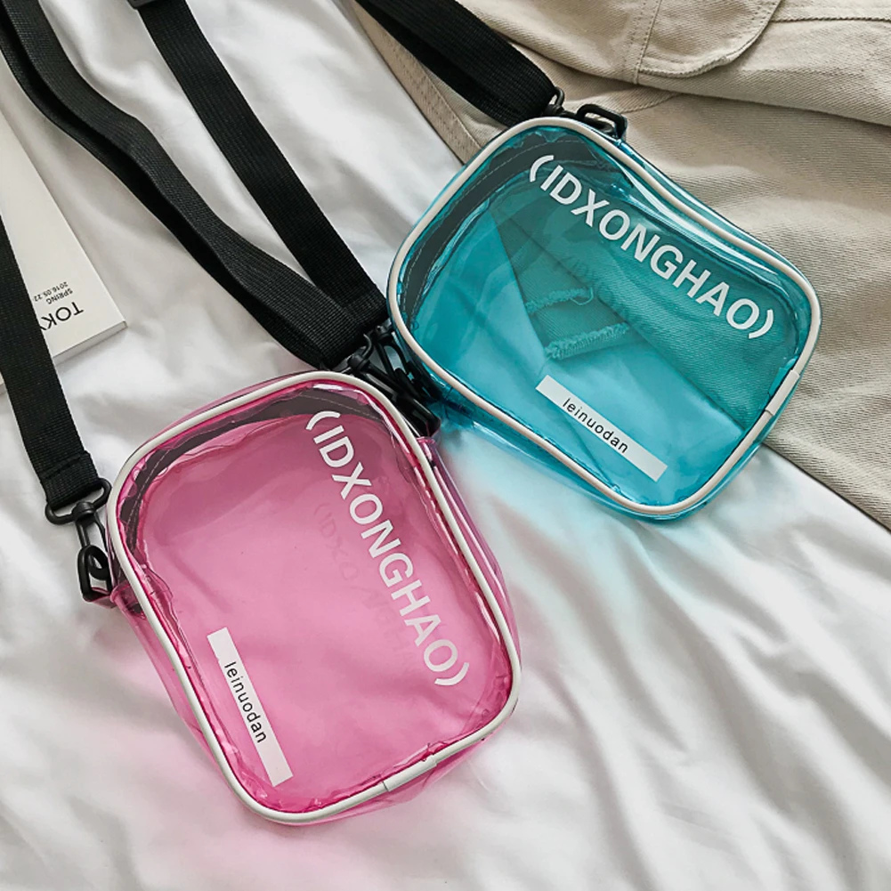 США для женщин обувь для девочек ясно Crossbody сумка прозрачная сумка из ПВХ повседневное сумки на плечо