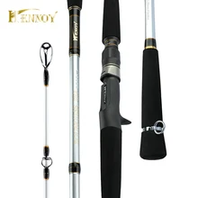Hennoy 2 секции литья удочка 1,8 м 99% углеродное волокно спиннинговая Удочка Inshore лодка стержень-средний тяжелый