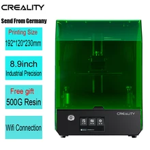 Creality SLA/DLP/lcd 3d принтер большой объем печати 192*120*230 мм Высокая точность Impresora 405nm УФ смола