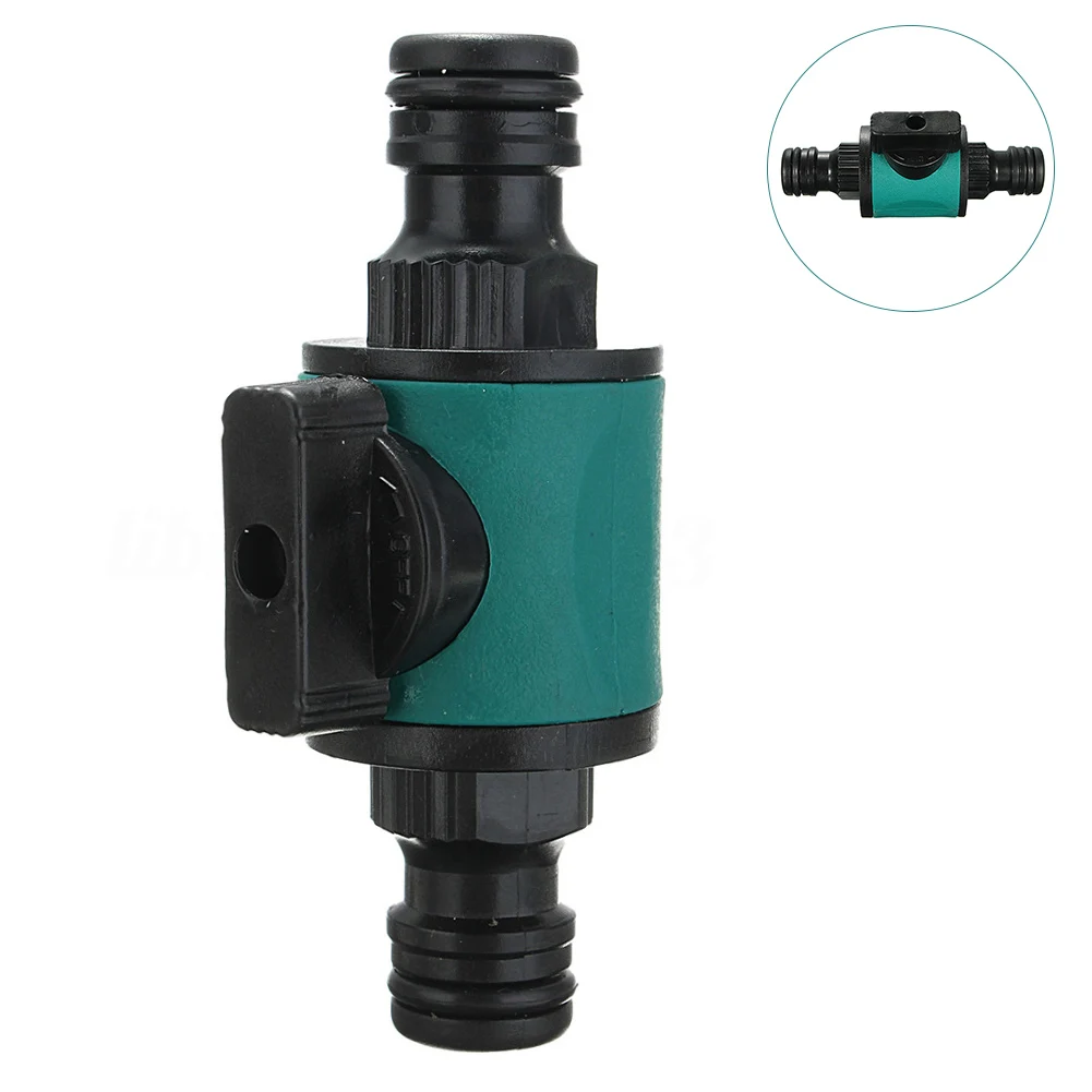 

1/2'' Shut-off Nonslip Water Pipe Garden Hose Faucet Joint Adapter Green Connector