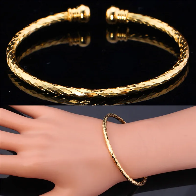 Women's Fancy Cuff Bangle Bracelet