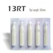 50 шт белые короткие одноразовые татуировки Советы 13RT стерильные Ассорти пластиковые татуировки трубки