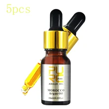 10ml Multi-function Hair Scalp Care 1/5 Bottles Hair Essential Oils Treatment Moroccan Pure Argan Oil For All Hair Types