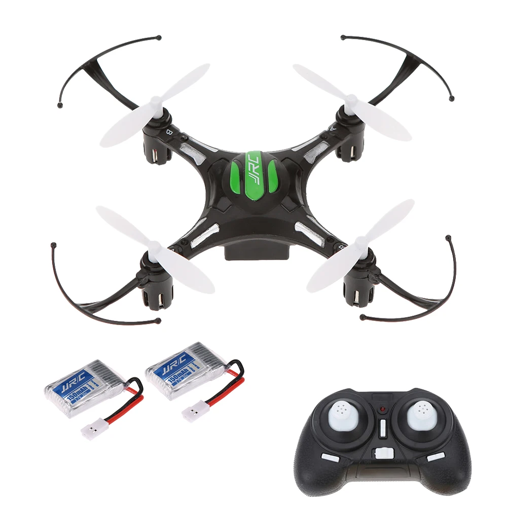 

JJR/C H8 Mini Drone 2.4G 4CH 6-axis Gyro RC Drone Quadcopter 3D Flip CF Mode One Key Return with Extra Battery RTF JJRC