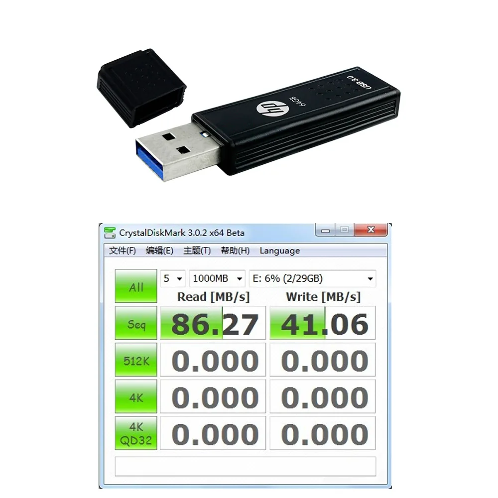 HP USB 3.0 32GB Flash Drive Stick Memory Disk 16gb 64gb 128gb  256gb X705W Metal Thumb Storage Pen Drive 64gb with free shipping (4)