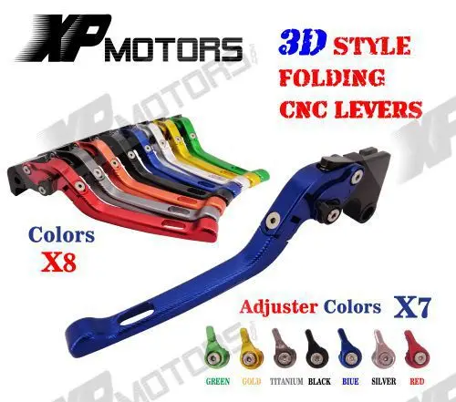 

For BMW R1200GS 2004-2012 CNC 3D Feel Folding Adjustable Brake Clutch Levers