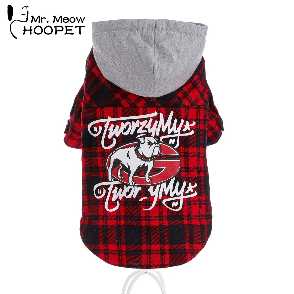 

Hoopet Pet Dog Clothes Fashion Clothes for Dogs Coat Jacket Cat Warm Wearing Small Chihuahua Outfit