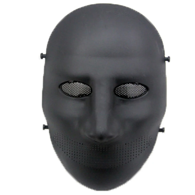 SteelmasterMenHalloweenCosplayFullFaceDeathMaskUnisexBlack
