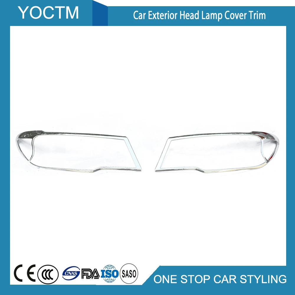 Car Exterior Rear Head Light Lamp Cover Trim Frame For Jeep Compass 2017+ Car Accessories 2PCS ABS Chrome Decoration Car Styling Car Exterior Rear Head Light Lamp Cover Trim Frame For Jeep Compass 2017+ Car Accessories 2PCS ABS Chrome Decoration Car Styling
