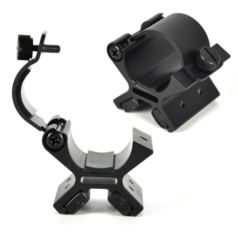 Boruit Cycling Bike Bicycle Flashlight Torch Mount Magnetic X Tactical LED Head Front Light Holder Clip Bicycle Accessories