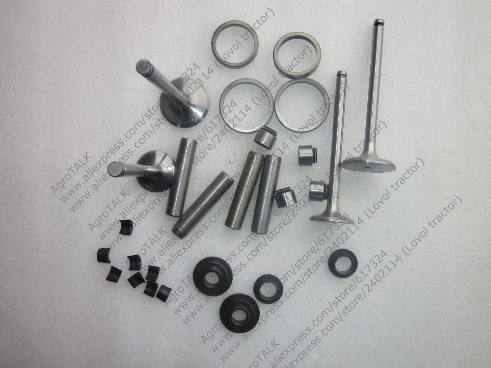 

Xinxiang TY290X TY295X engine parts,the set of valve set as picture showed