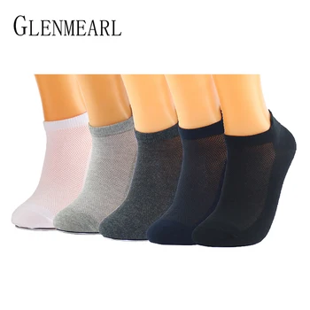 

Combed Cotton Men Socks New Fahion Invisible Low Cut Soft Breathable Solid Color Summer Short Loafer Boat Ankle Socks For Mens