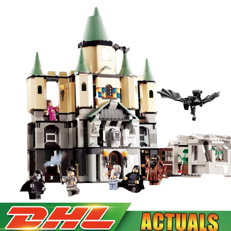 

Lepin 16029 1033Pcs Movie Series The Magic hogwort castle set Legoings 5378 Educational Building Blocks Bricks Model toy