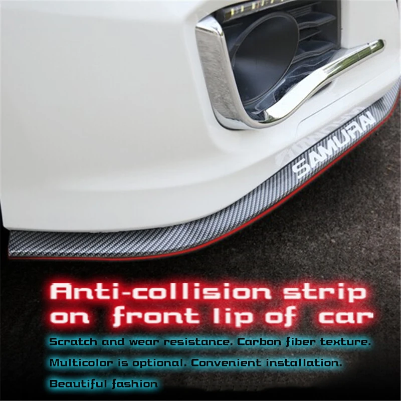 

Car front lip bumper refitting general small enclosure front bumper carbon fiber automotive products front lip adhesive strip