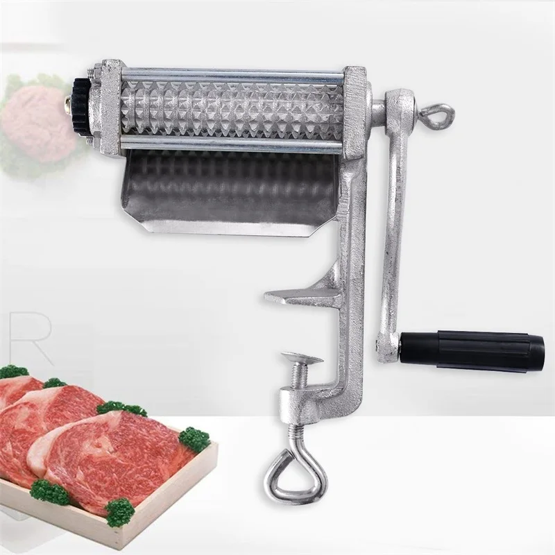

Heavy Duty Meat Tenderizer Cuber Completely Antirust Durable Free-noise Level Meat Poultry Tools KC38682