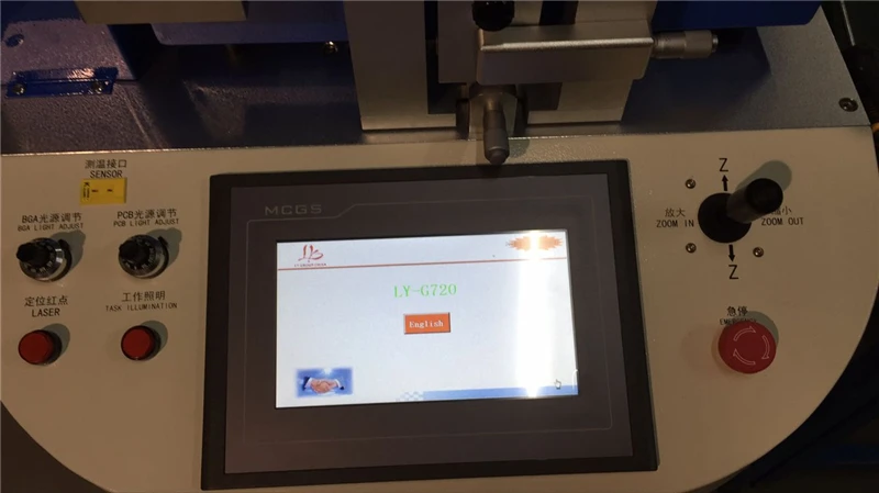 Полуавтоматическая Align BGA паяльная станция LY G720 BGA Rework система реболлинга набор инструментов для ноутбуков/игровых консолей
