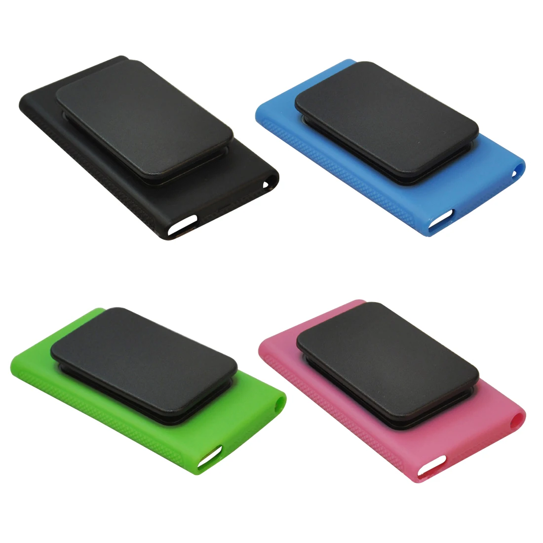 

Etmakit Candy Color Slim Soft TPU Silicone Rubber Skin Case Cover Holder Clip For iPod Nano 7 Case with Screen Protector