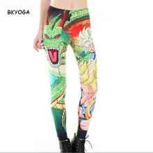 Новые женские облегающие брюки Супермен бой с драконом 3D галактика окрашенные эластичные женские леггинсы Прямая поставка