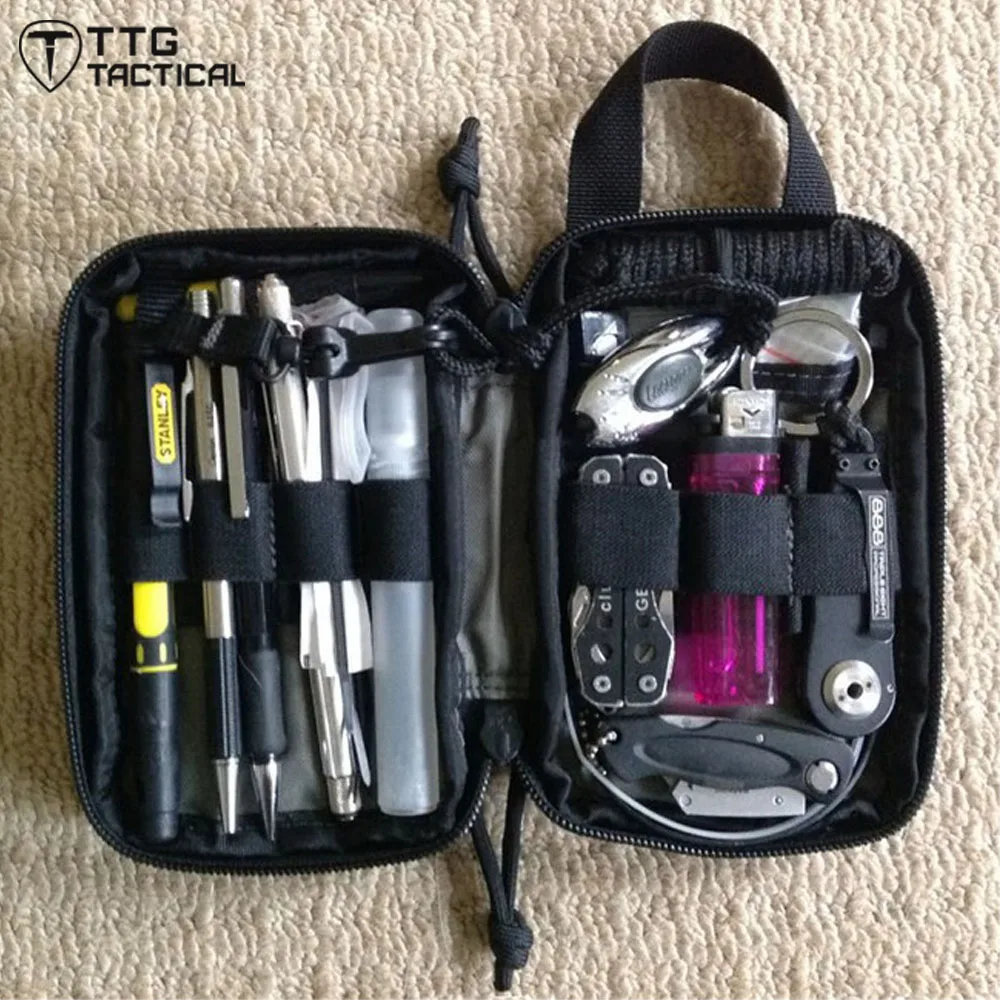 TTGTACTICAL Sports Waist Bags Mini Tactical EDC Pocket Organizer MOLLE Military Tactical Waist Packs 5\