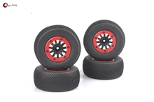 4 PCS Set RC Toy Parts 1 10 Short Course Truck Tires Set Tyre For TRAXXAS