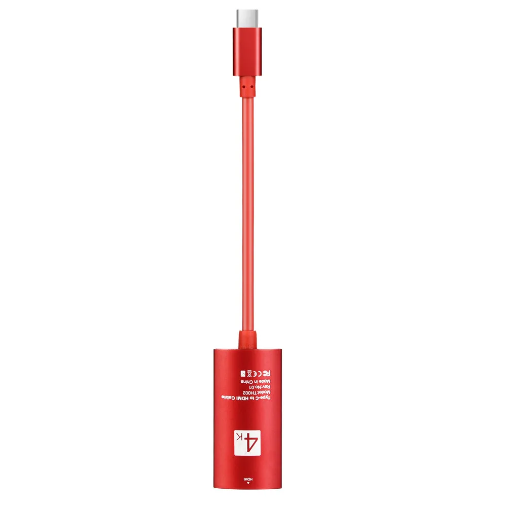 Переходник CARPRIE Type C в HDMI USB 3 1 4K HDTV Кабель адаптер для Samsung Xiaomi HUAWEI|Переходники и