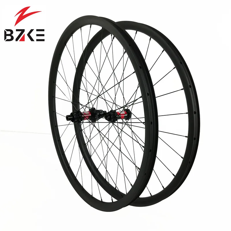 Cheap BZKE carbon wheels 240 swiss hubs 29er carbon super light wheelset BOOST hub carbon mtb wheels pillar 1420 spokes 29 mtb wheels 4