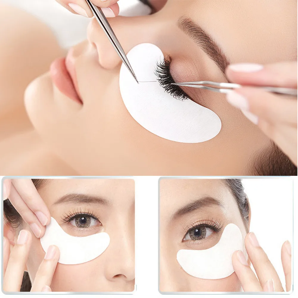 Liddy 1 Pairs Eye Pads Eyelash Extensions Gel Pads Eyepads lint Free
