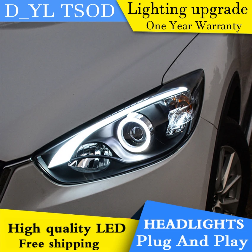 Car Styling Headlights for Mazda CX 5 2013 2015 LED Headlight for CX
