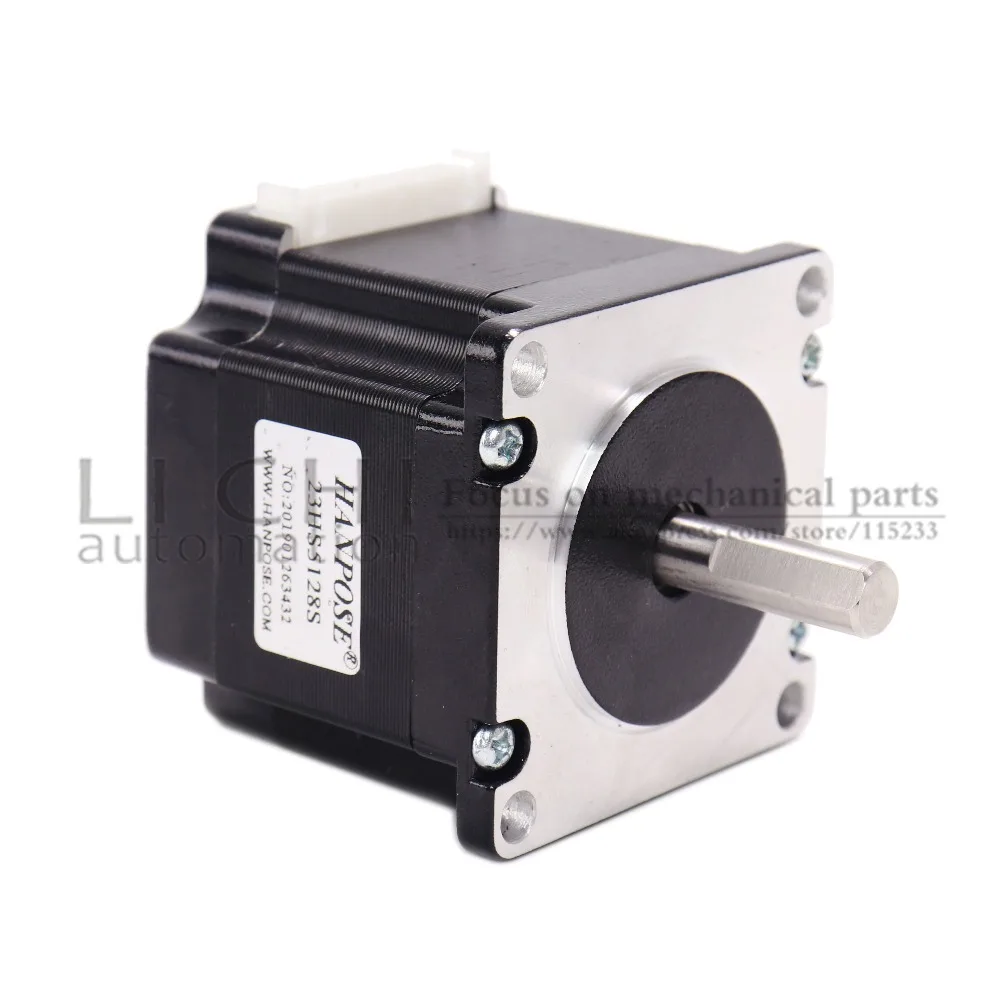 Шаговый двигатель NEMA 23 51 мм 101N. cm 23HS5128S NEMA23 для робота и ЧПУ лазерной шлифовки пены плазменной резки