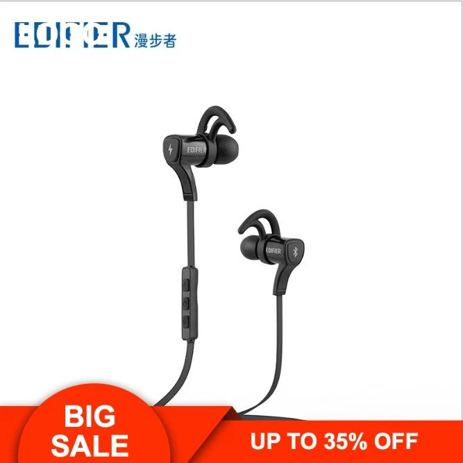 

Genuine EDIFIER W288BT Bluetooth 4.0 earphone Workout Sport In-ear Earphone Waterproof and sweat Stereo Headset