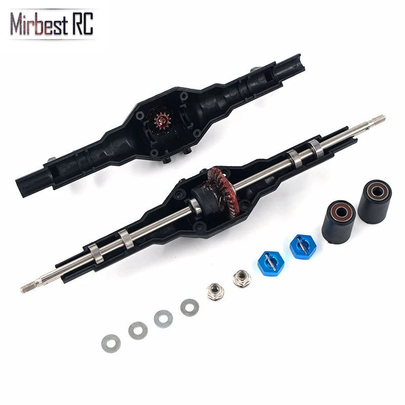 Mirbest RC diy Запчасти для Wltoys 12428 части 12423 RC части автомобиля металлический редуктор дифференциал Dear wave box 12428 аксессуары для обновления